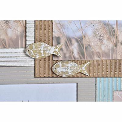 Fotolijsten DKD Home Decor Beach 46,5 x 2 x 44,5 cm Hout Zeeman