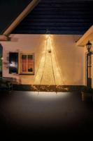 Fairybell muur kerstboom halfrond 400 cm 240 led warmwit - thumbnail