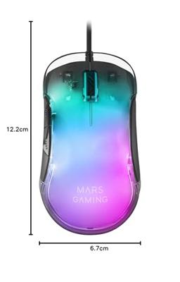 Muis Mars Gaming MMGLOW Multicolour