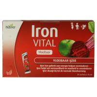 Hubner Iron Vital F Vloeibaar Ijzer Sachet - thumbnail