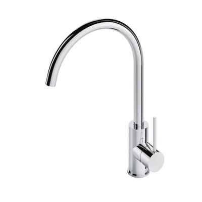 Keukenmengkraan Hotbath Cobber 1-hendel 36 cm Draaibare Uitloop Verouderd Messing Living Colours