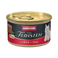 Animonda PETFOOD Animanda Cat 85G V.Feinste Mousse Beef, Eend Can / 12 - thumbnail