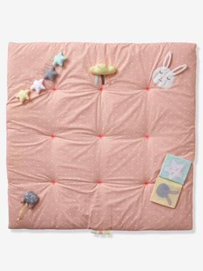 Soepel speeltapijt Sweet fun roze met print Soepel speeltapijt Sweet fun roze met print
