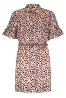 NoBell Meisjes jurk - MasaB - Lovely lychee - thumbnail