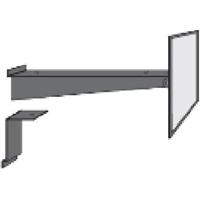 Abus spiegel voor slatwall - thumbnail