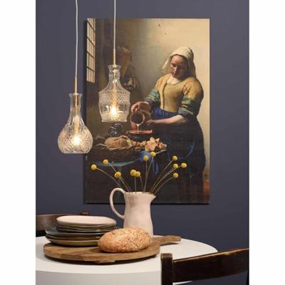 It's About Romi Hanglamp Glas Brussels Dia 13XH30Cm Transparant/Goud It's About Romi Hanglamp Glas Brussels Dia 13XH30Cm Transparant/Goud