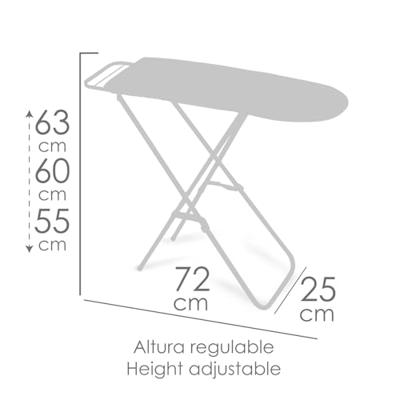 Speelgoed strijkplank Decuevas Funny 63 x 72 x 25 cm Roze Opvouwbaar Speelgoed