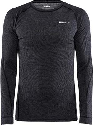Craft 1909711 Core Wool Merino Set Men - Black Melange - XL - thumbnail