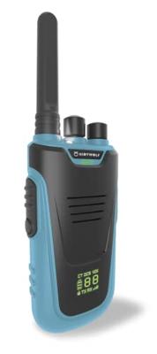 Kidytalk - Oplaadbare Walkie Talkie - KIDYWOLF blauw
