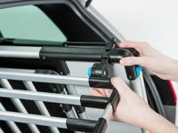 Trixie k bovenhek uitbreiding voor kofferbak hek zwart - thumbnail