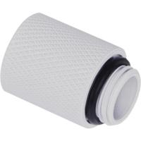Alphacool eiszapfen verlengstuk 20 mm g1/4 ag to g1/4 ig - white verlenging (wit) - thumbnail