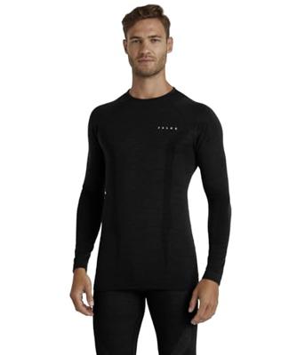 Falke LS Wool-Tech Shirt Heren Black S