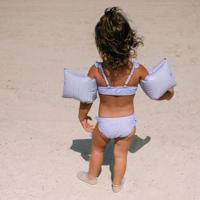 Swim Essentials Zwembandjes Lila Panterprint 0-2 jaar - thumbnail