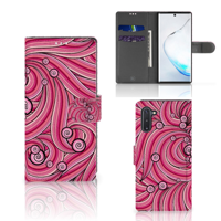 Samsung Galaxy Note 10 Hoesje Swirl Pink - thumbnail