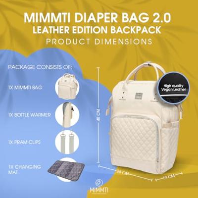 Mimmti NanaBeebi Luiertas 2.0 beige