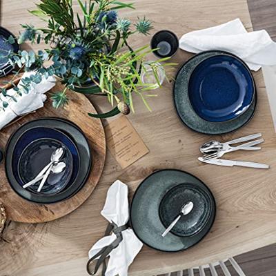 Villeroy & Boch Lave Gris Dinerbord 28 cm aardewerk
