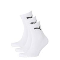 Puma Short Crew Sokken 3-Pack Wit - Maat 39/42 - Kleur: Wit | Soccerfanshop - thumbnail