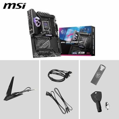 MSI MPG Z890 CARBON WIFI moederbord Intel Z890 LGA 1851 (Socket V1) ATX