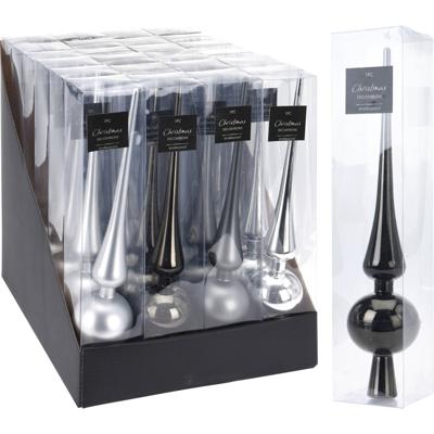 Piek 275mm graphite 4ass kerstversiering Nampook - Nampook