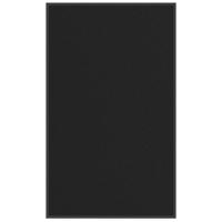 Deurmat 90x150 cm zwart - thumbnail