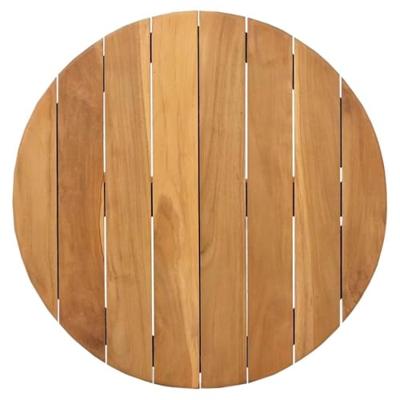 Bijzettafel Bruin 55 x 55 x 51 cm Massief Teakhout