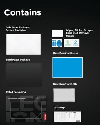 Lenovo GXJ1R20663 GXJ1R20663 Screenprotector (glas) Lenovo Legion Go S 1 stuk(s) Krasvast, Glanzend