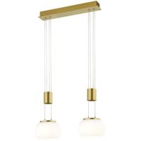 Trion Maliba LED Hanglamp - 16W Dimbaar - Warm Wit 3000K - Mat Goud - thumbnail