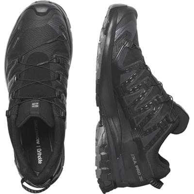 Salomon XA PRO 3D V9 GORE-TEX Lage Wandelschoen Heren Dark Blue/Icicle/Aloe 9 - thumbnail
