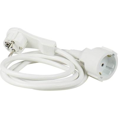 AS Schwabe 50211 Stroom Verlengkabel Wit 2 m H05VV-F 3G 1,5 mm² AS Schwabe 50211 Stroom Verlengkabel Wit 2 m H05VV-F 3G 1,5 mm²