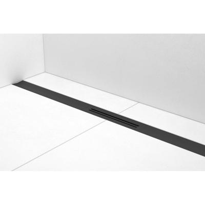 Easy drain R-line Clean Color douchegoot 70cm mat zwart rlced700mb