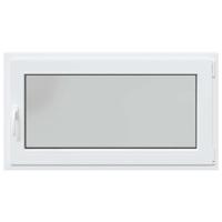 Kelderraam RISOR 110x50 cm draaikiep-draai DIN rechts wit - thumbnail