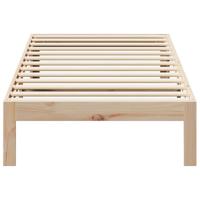 Bedframe zonder matras massief grenenhout 90x200 cm - thumbnail