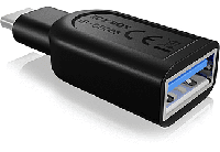 ICY BOX IB-CB003 USB 3.0 Type-C plug naar USB 3.0 Type-A adapter - thumbnail