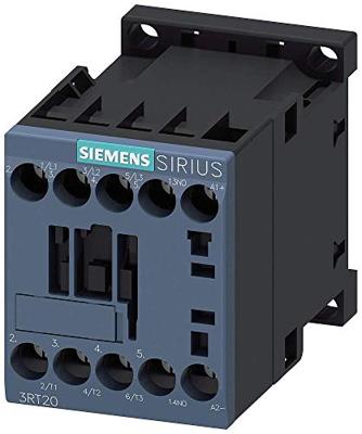 Siemens 3RT2017-1BB41 Contactor 3x NO 5.5 kW 24 V/DC 12 A Met hulpcontact 1 stuk(s)