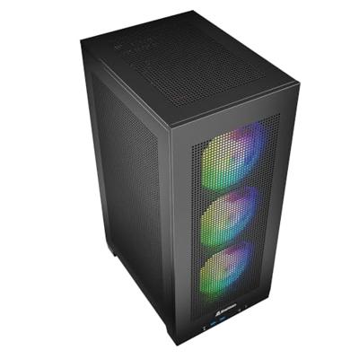 Sharkoon REBEL C20 RGB ITX computerbehuizing Zwart