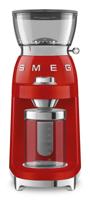 SMEG CGF03RDEU 50's Style Koffiemolen - Rood - thumbnail