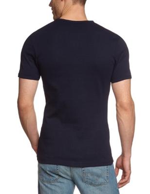 Garage Basic T-Shirt Round Neck Blue Semi Bodyfit ( art 0301)