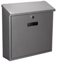 Brievenbus Monaco Zilver Toolland - Toolland - thumbnail