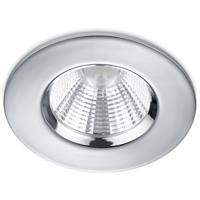 Dimbare LED Inbouwspot 5W - Waterdicht IP65 - Warm Wit 3000K - Glans Chroom - thumbnail