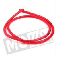 Benzineslang 5x8 rood 100 cm. - thumbnail