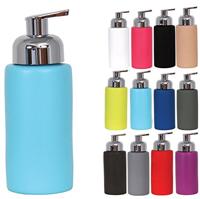 MSV Zeeppompje|dispenser Kyoto - keramiek - pastel blauw|zilver - 18 c - thumbnail