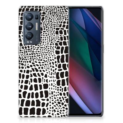 OPPO Find X3 Neo | TPU Hoesje | Slangenprint