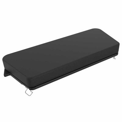 Harde zitting met kussen voor Server & Athlon rollator | Rehasense | Kliksysteem | Zwart | ACR01021