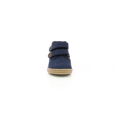 Leren kinderlaarsjes Tackeasy Kickers® marineblauw