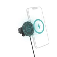 Hama MagCharge Car Auto-Oplader voor IPhone Zwart - thumbnail