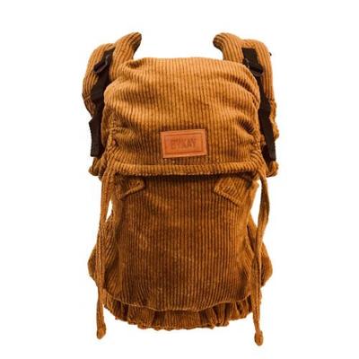 ByKay Click Carrier Deluxe draagzak Rib Mustard Brown ByKay Click Carrier Deluxe draagzak Rib Mustard Brown