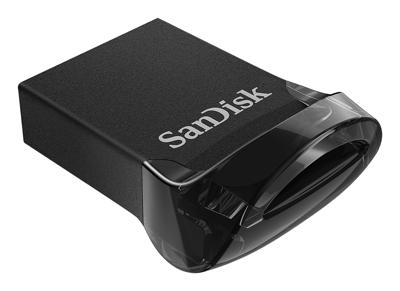 SanDisk Cruzer Ultra Fit™ USB-stick 16 GB Zwart SDCZ430-016G-G46 USB-A 3.2 Gen 1