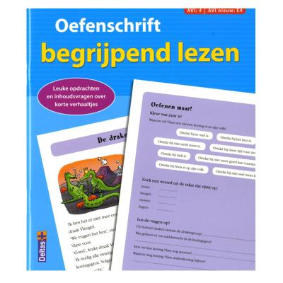 Deltas Oefenschrift begrijpend lezen avi e4