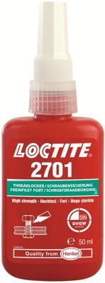 Loctite borgmiddel 2701 50ml (strong)