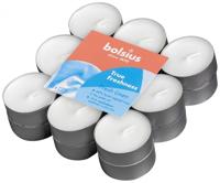 Bolsius geurtheelicht true freshness fresh linen 18 stuks - thumbnail